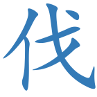 伐