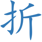 折