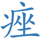 痤